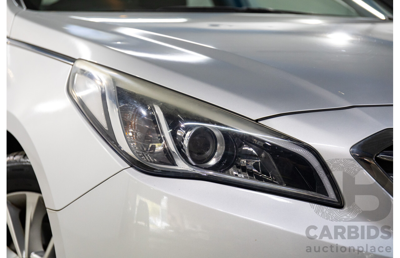 02/2016 Hyundai Sonata Active (FWD) LF2 4D Sedan Platinum Silver 2.4L