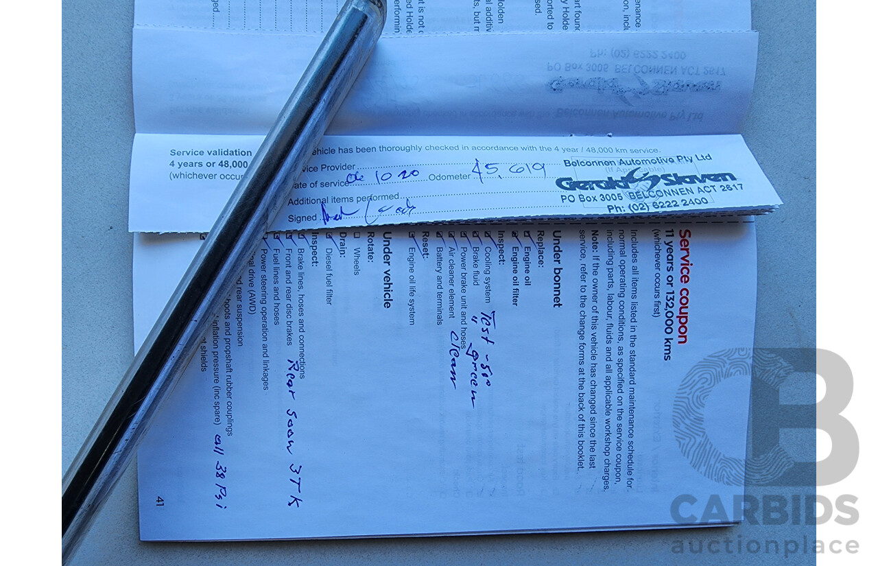 3/2018 Holden Commodore RS ZB-Series MY18 5D Liftback White Turbo 2.0L