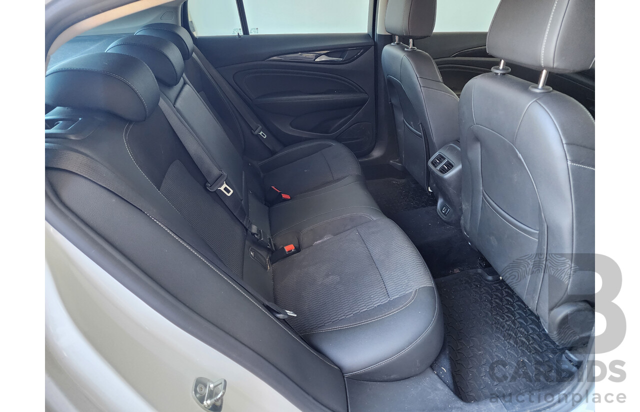 3/2018 Holden Commodore RS ZB-Series MY18 5D Liftback White Turbo 2.0L