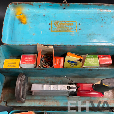 Vintage RAMSET JOBMASTER 122MD with Tool Box and Accessories