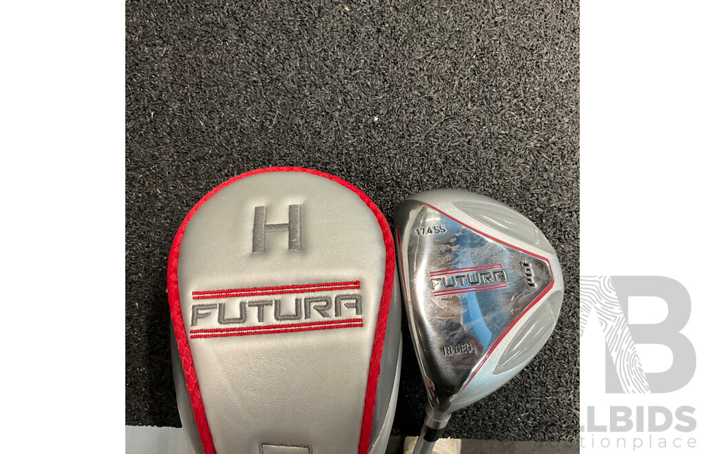 PGF Futura Clubs with Bag and Assorted Chippers