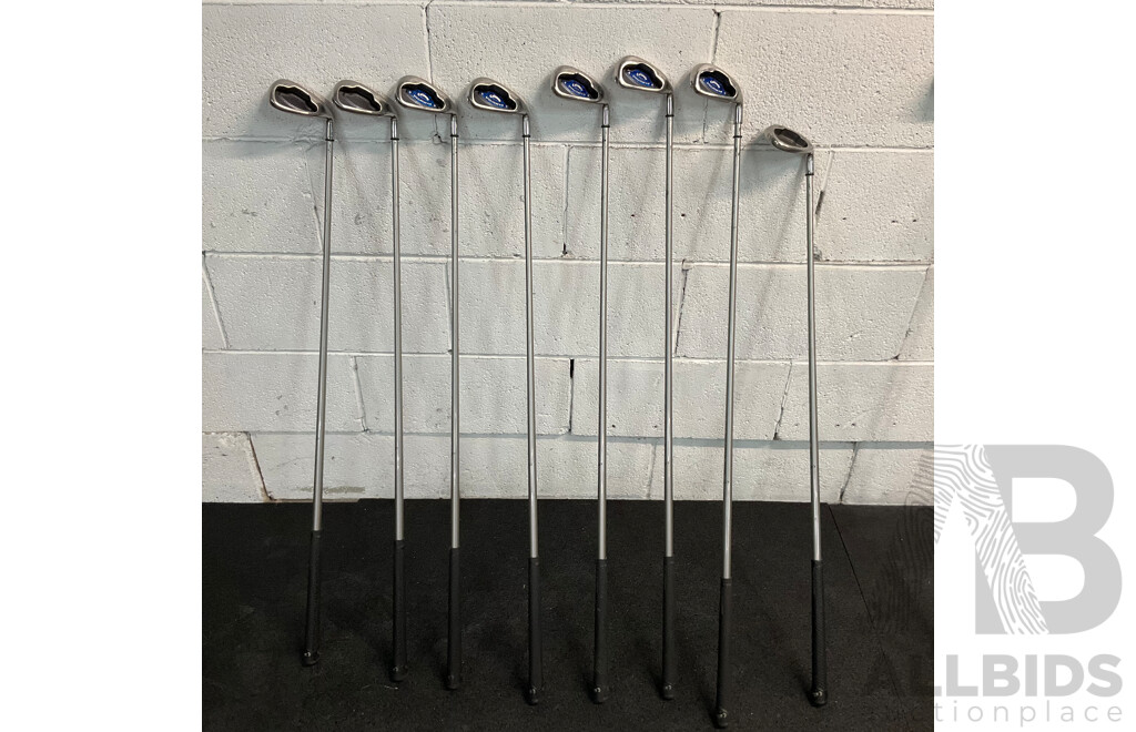 15 Clubs with Carry Bag Included. Callaway, TaylorMade R15, Great Big Bertha, and More
