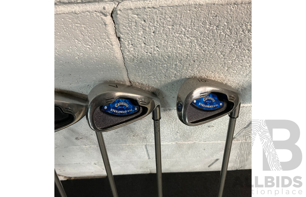 15 Clubs with Carry Bag Included. Callaway, TaylorMade R15, Great Big Bertha, and More