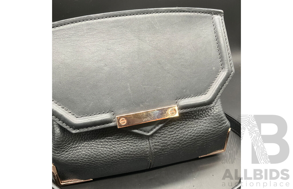 Marion Prisma Leather Cossbody Black Bag Branded ALEXANDER WANG