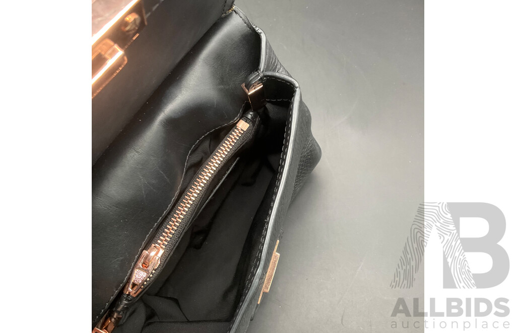 Marion Prisma Leather Cossbody Black Bag Branded ALEXANDER WANG