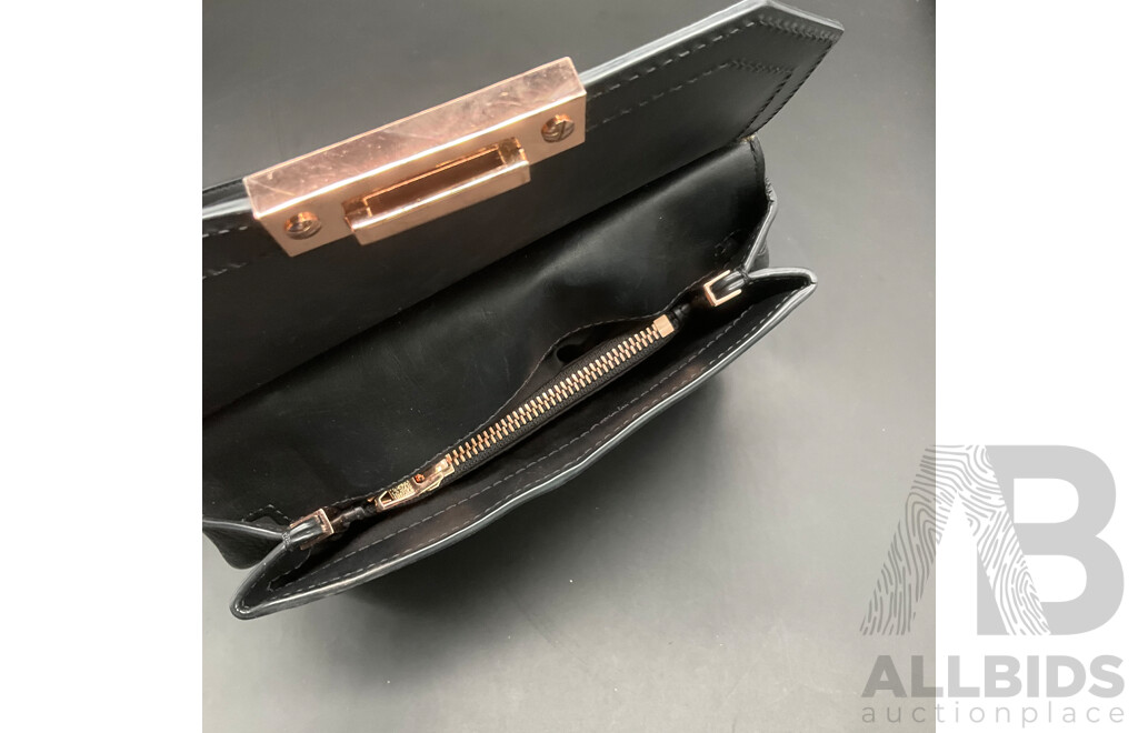 Marion Prisma Leather Cossbody Black Bag Branded ALEXANDER WANG