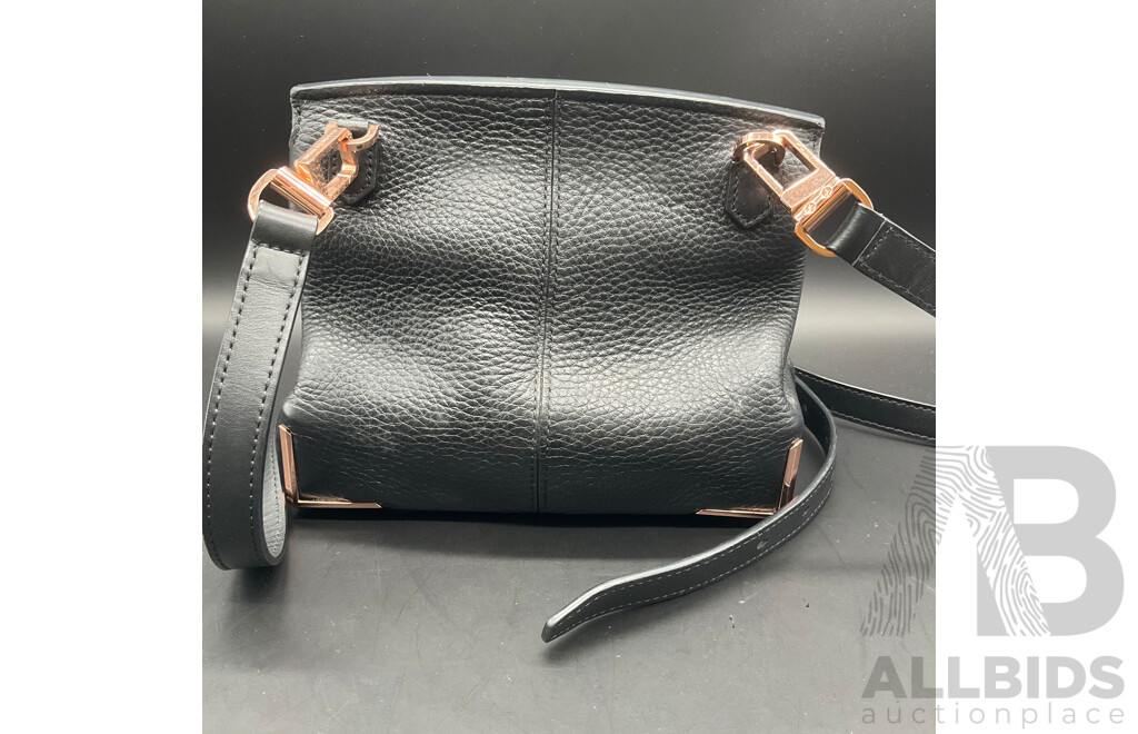 Marion Prisma Leather Cossbody Black Bag Branded ALEXANDER WANG