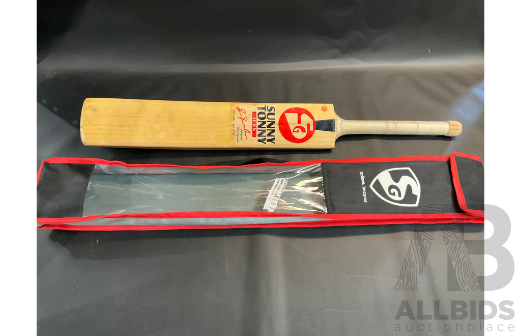 SG Sunny Tonny Icon Cricket Bat English Willow