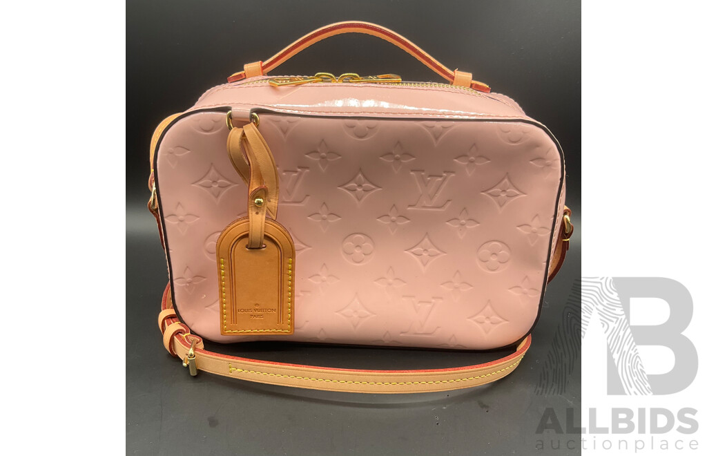 Santa Moica Monogram Vernis Patent Shoulder Bag Branded LOUIS VUITTON
