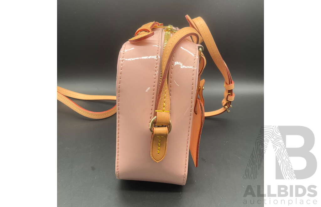 Santa Moica Monogram Vernis Patent Shoulder Bag Branded LOUIS VUITTON