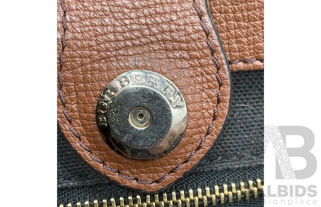 Small Banner Tote Bag Branded BURBERRY