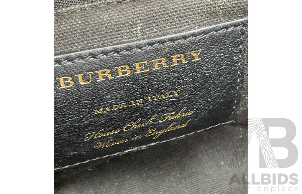 Small Banner Tote Bag Branded BURBERRY