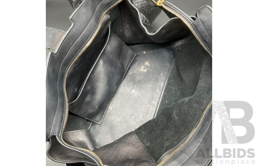 Monogram Downtown Cabas Handbag Branded SAINT LAURENT