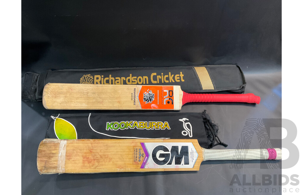 Richardson & GM Mogul DXM Cricket Bats