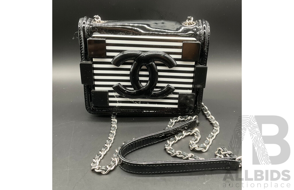 Boy Brick Lego Mini Flap Bag Branded CHANEL