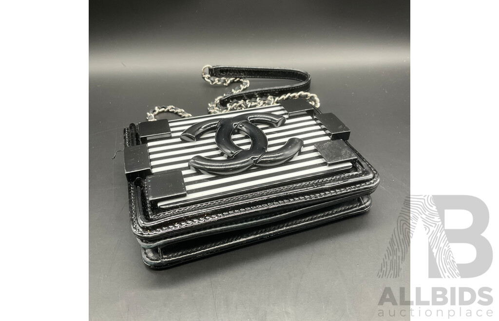 Boy Brick Lego Mini Flap Bag Branded CHANEL