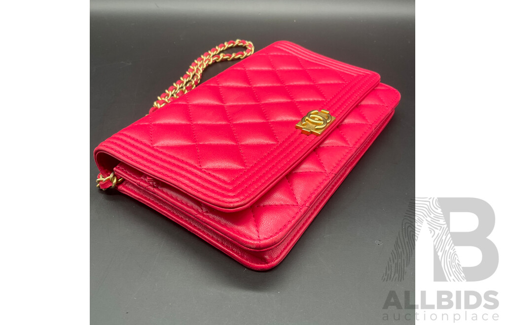 Boy Wallet on Chain Bag Branded CHANEL