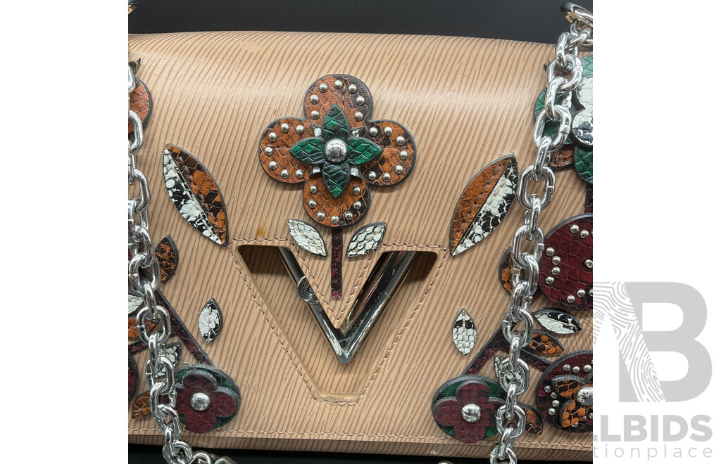 Epi Mechanical Flowers Twist MM Chain Bag Branded LOUIS VUITTON