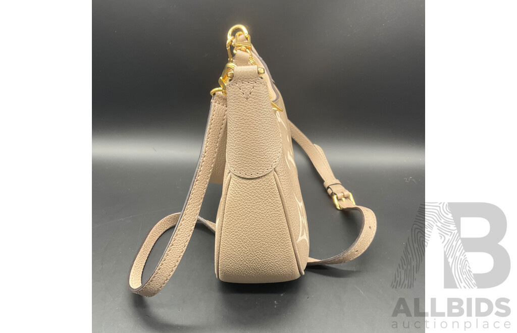 Bicolor Monogram Empreinte Bagatelle Bag Branded LOUIS VUITTON