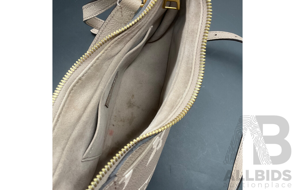 Bicolor Monogram Empreinte Bagatelle Bag Branded LOUIS VUITTON