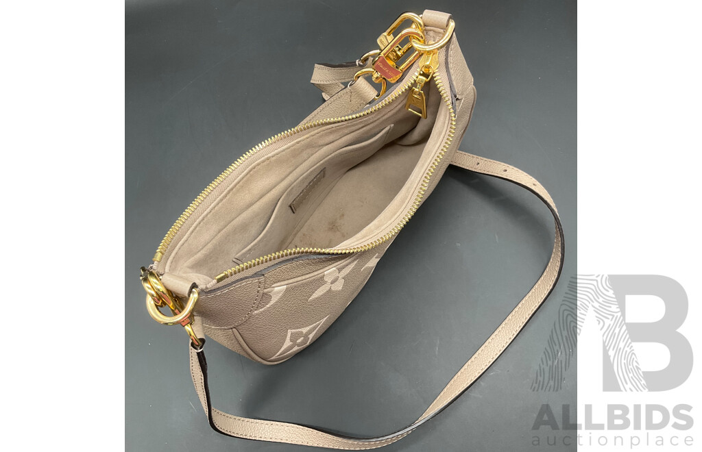 Bicolor Monogram Empreinte Bagatelle Bag Branded LOUIS VUITTON