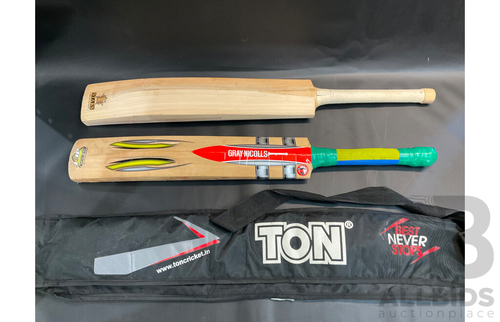 SS Master 999 & Gray- Nicolls Jet Cricket Bats