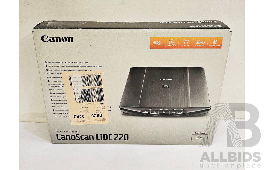 Canon (LiDE 220) Colour Image Scanner