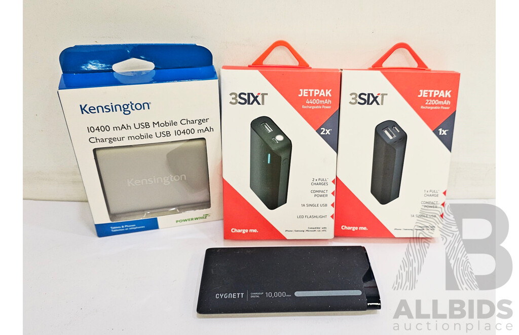 Assorted Lot of Power Banks