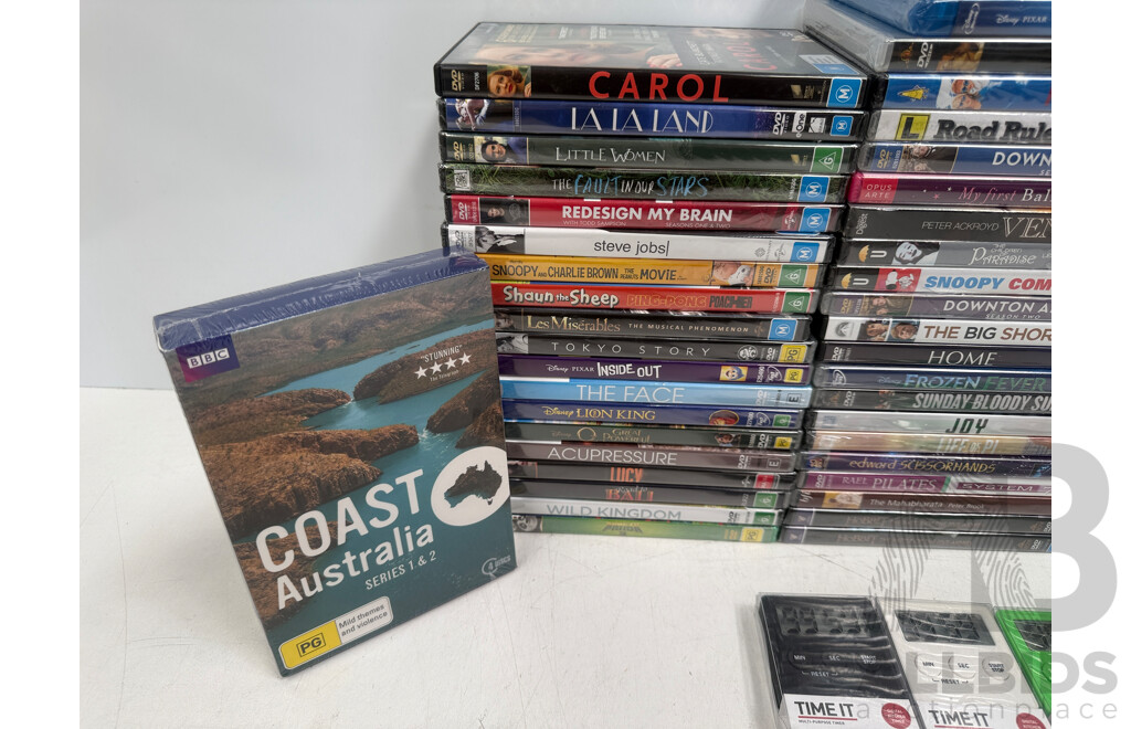 Assorted DVD's Blu Ray Box Sets