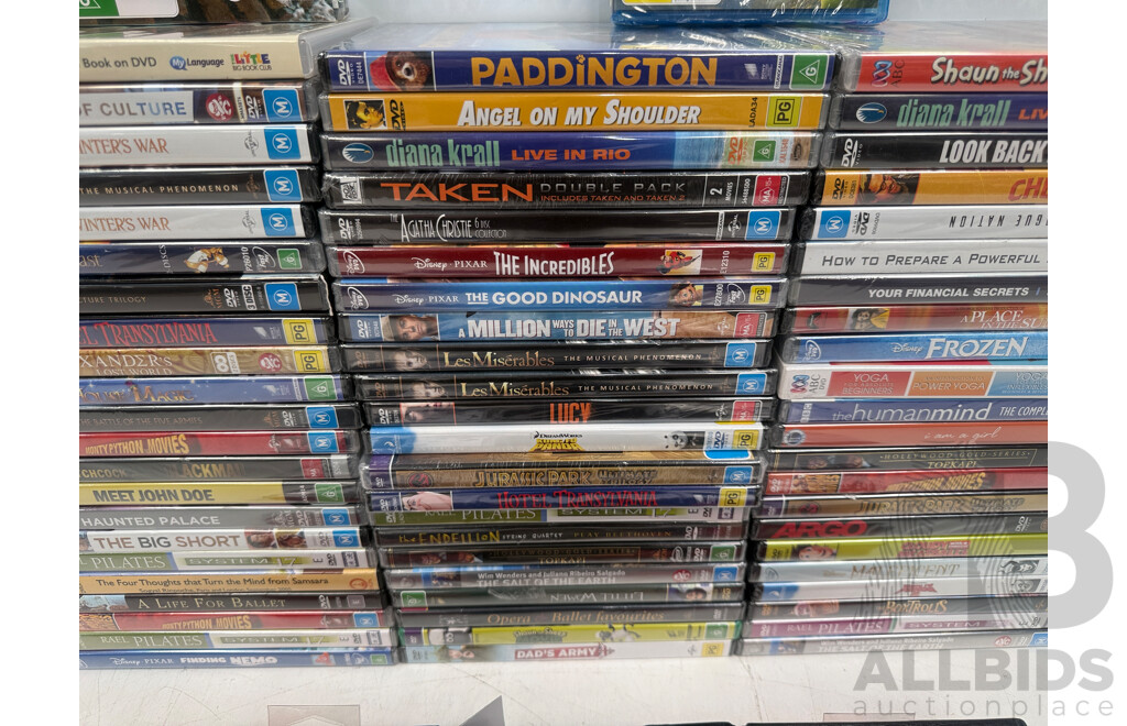 Assorted DVD's Blu Ray Box Sets
