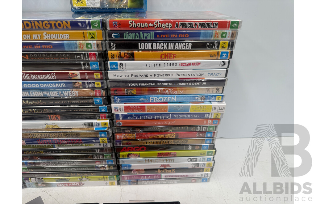 Assorted DVD's Blu Ray Box Sets