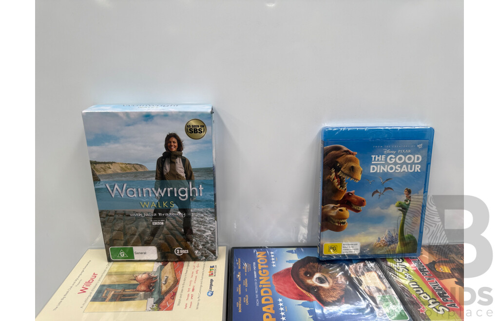 Assorted DVD's Blu Ray Box Sets