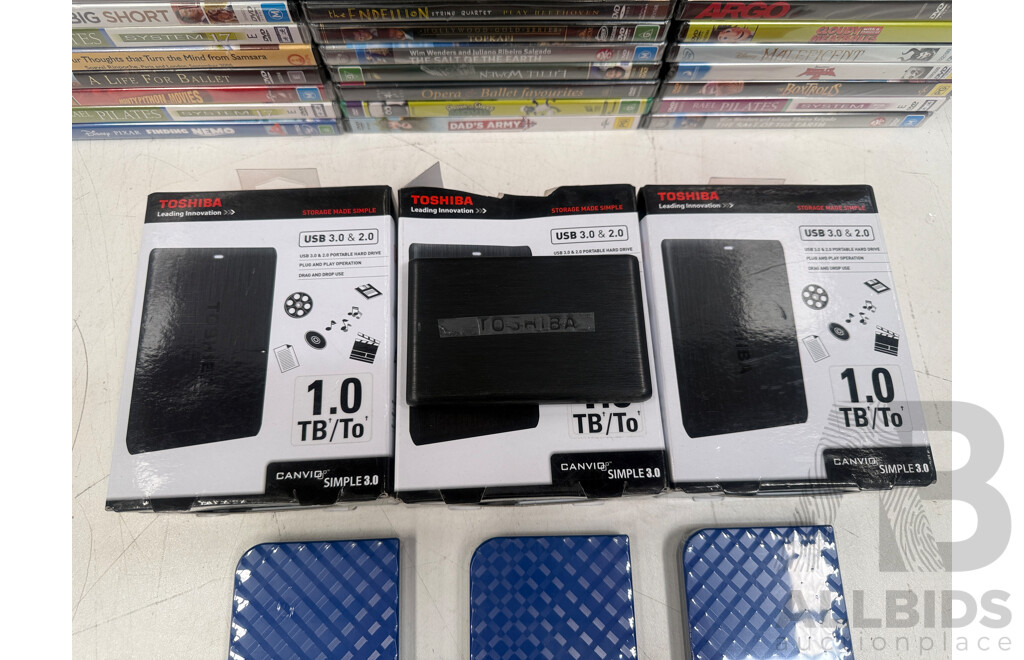 Assorted DVD's Blu Ray Box Sets