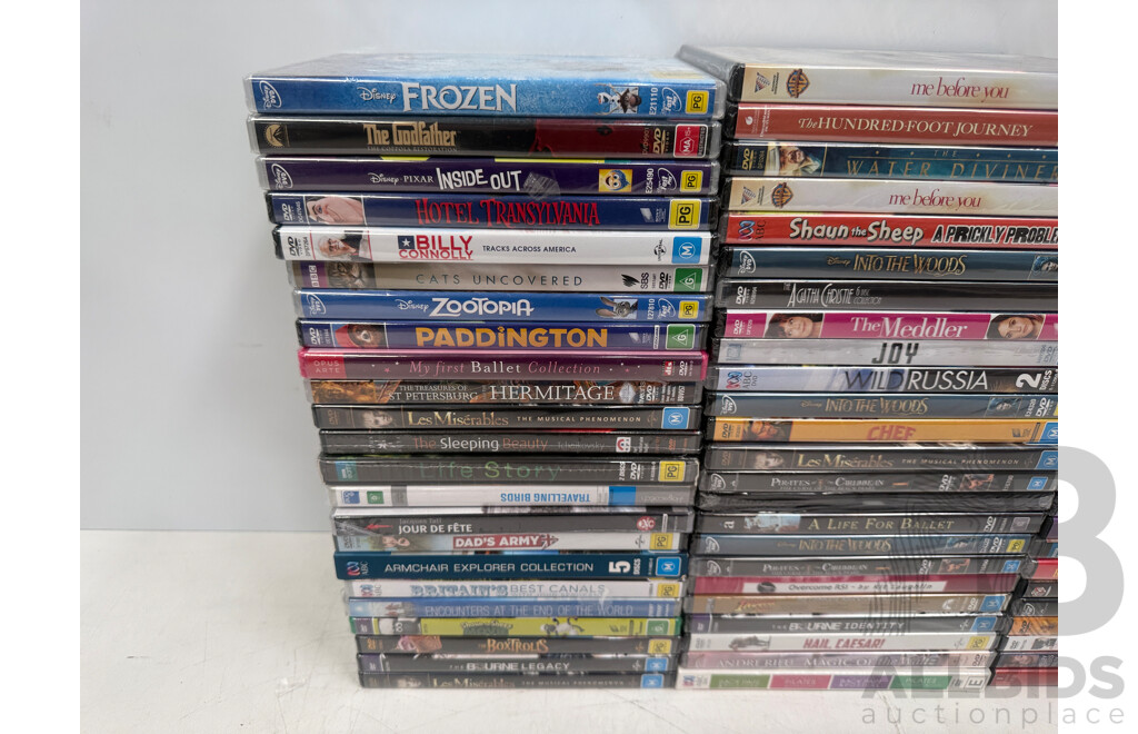Assorted DVD's Blu Ray