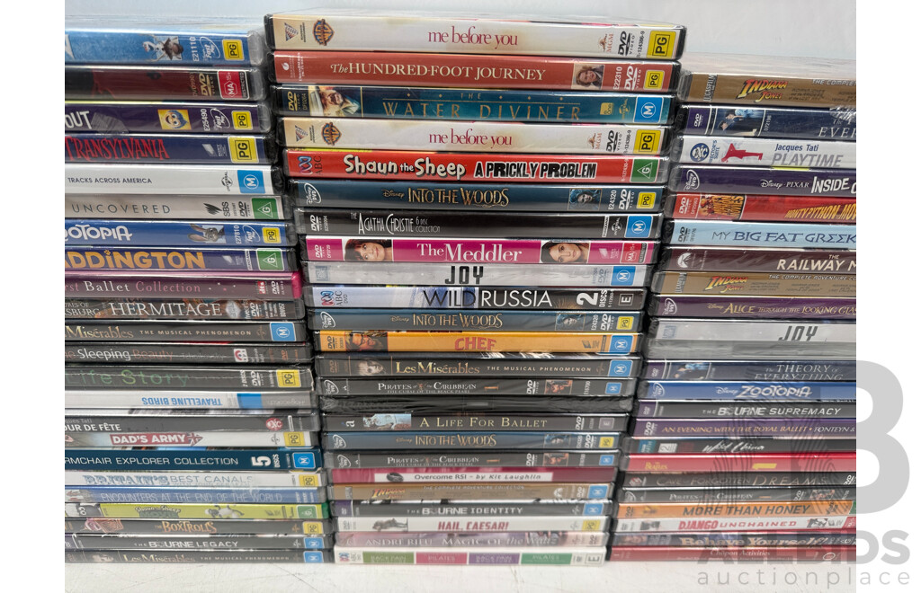 Assorted DVD's Blu Ray