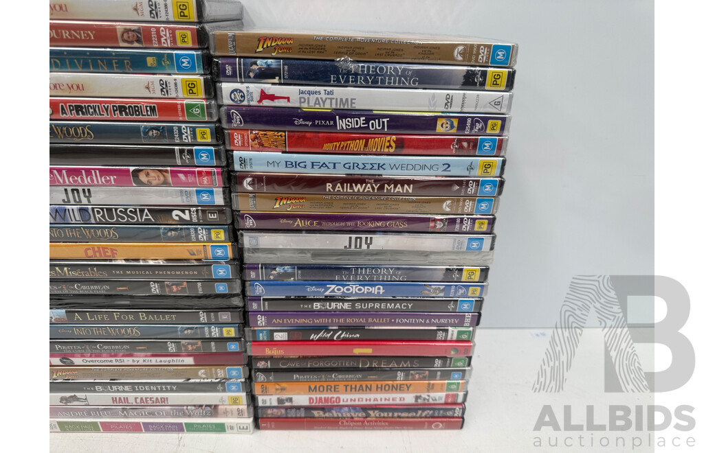 Assorted DVD's Blu Ray