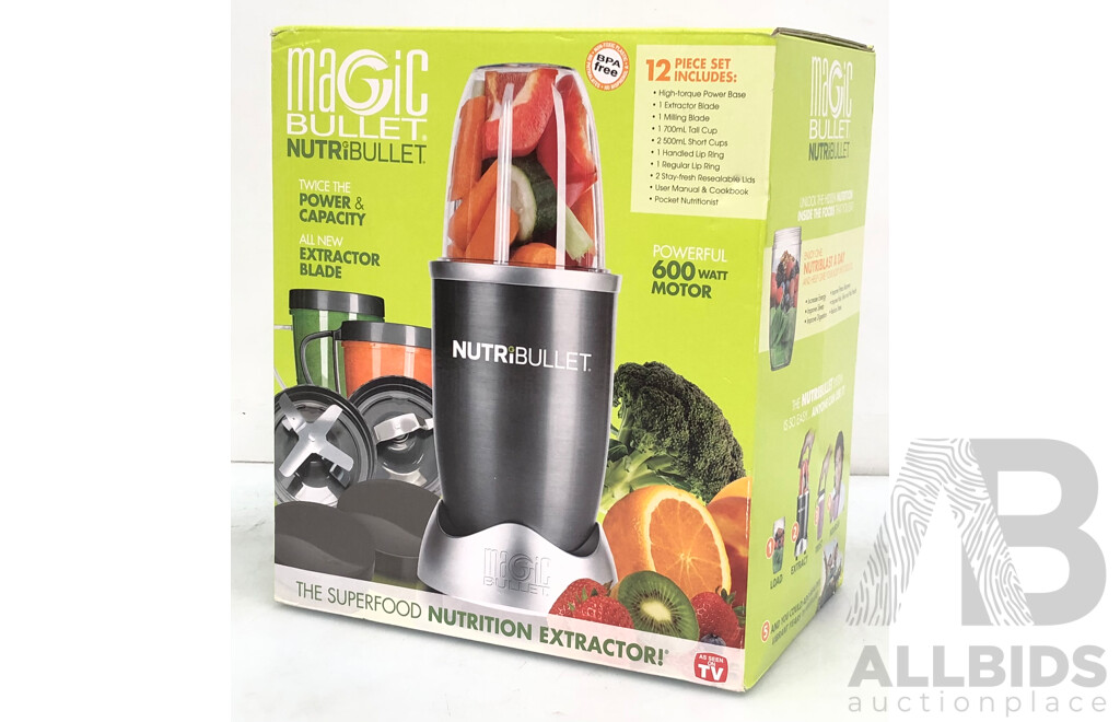 Magic Bullet Nutribullet 600 Series  Food Processor and Juicer