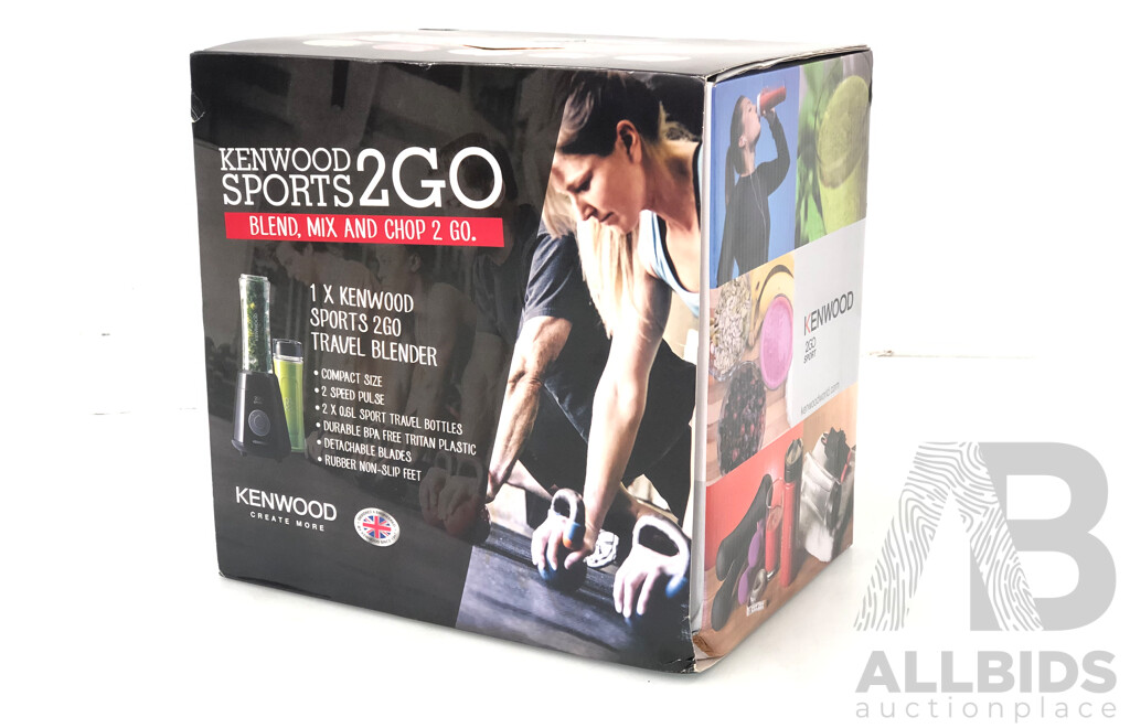 Kenwood Sports 2Go Travel Blender - Brand New