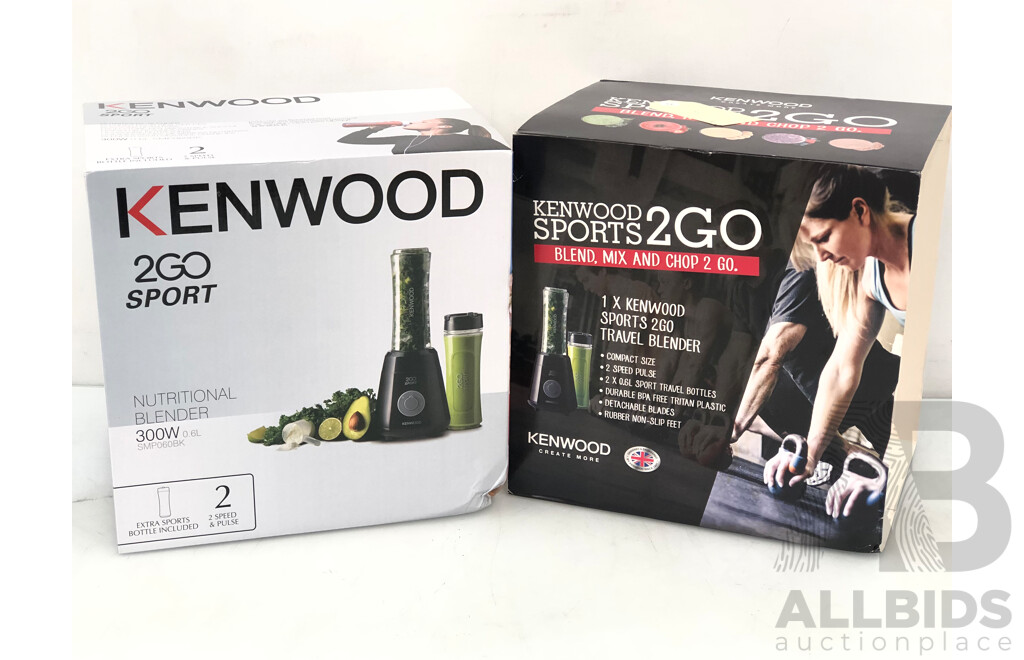 Kenwood Sports 2Go Travel Blender - Brand New