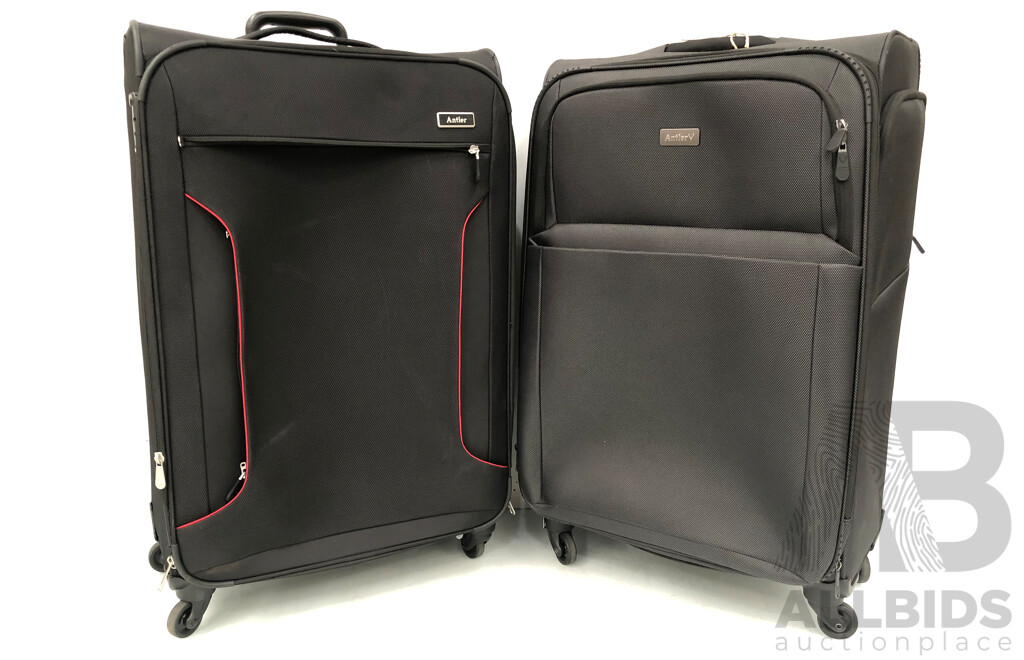 Antler Four Wheel Expanding Roller Cases - Large - Lot of Two -- Brand New - RRP $678.00