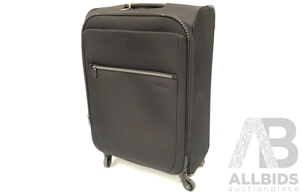 Antler Marcus Soft Four Wheel Expanding Roller Case - 55 Litre - Brand New - RRP $279.00
