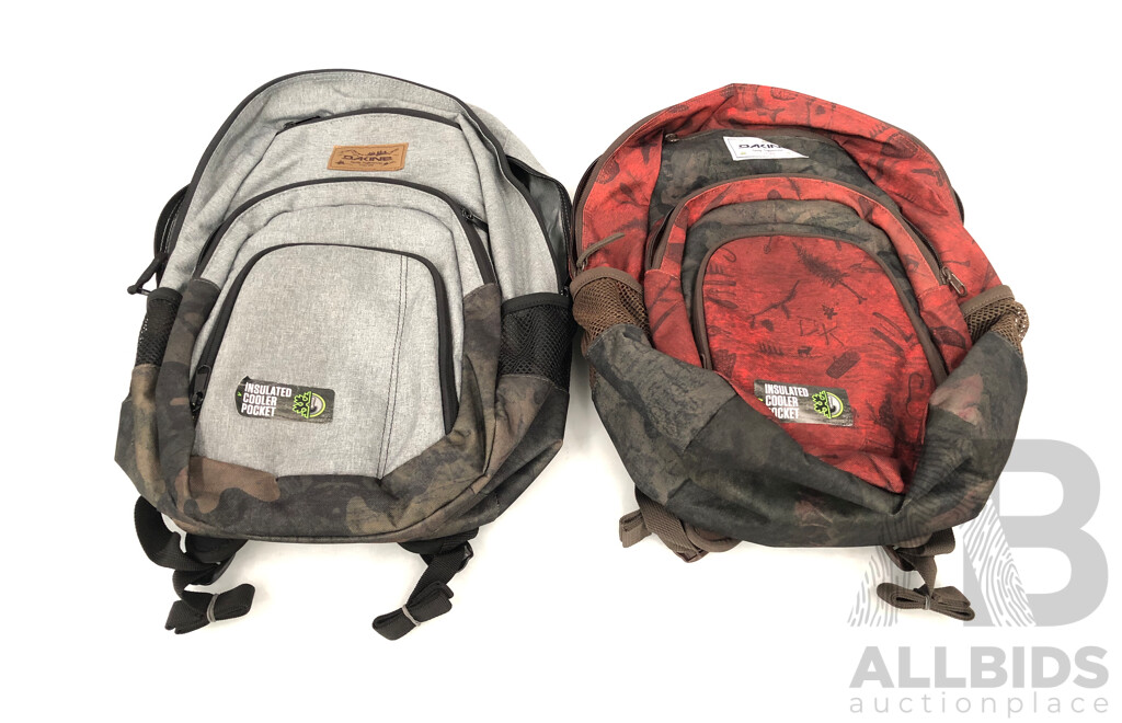 Dakine Backpacks - Lot of Six - Brand New - RRP $480.00