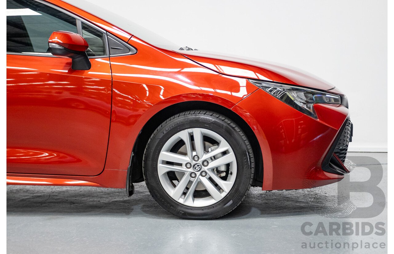 10/2018 Toyota Corolla SX MZEA12R 5D Hatchback Barcelona Red Metallic 2.0L