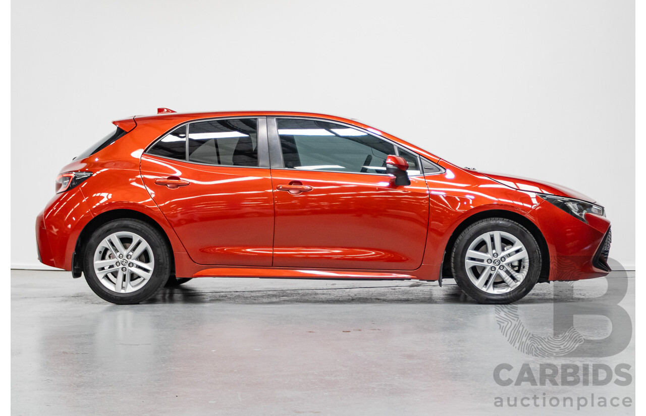 10/2018 Toyota Corolla SX MZEA12R 5D Hatchback Barcelona Red Metallic 2.0L