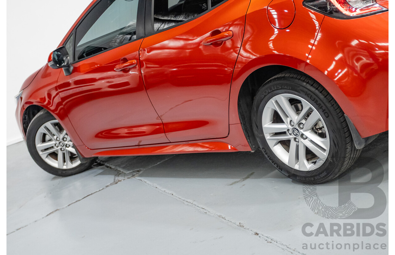 10/2018 Toyota Corolla SX MZEA12R 5D Hatchback Barcelona Red Metallic 2.0L