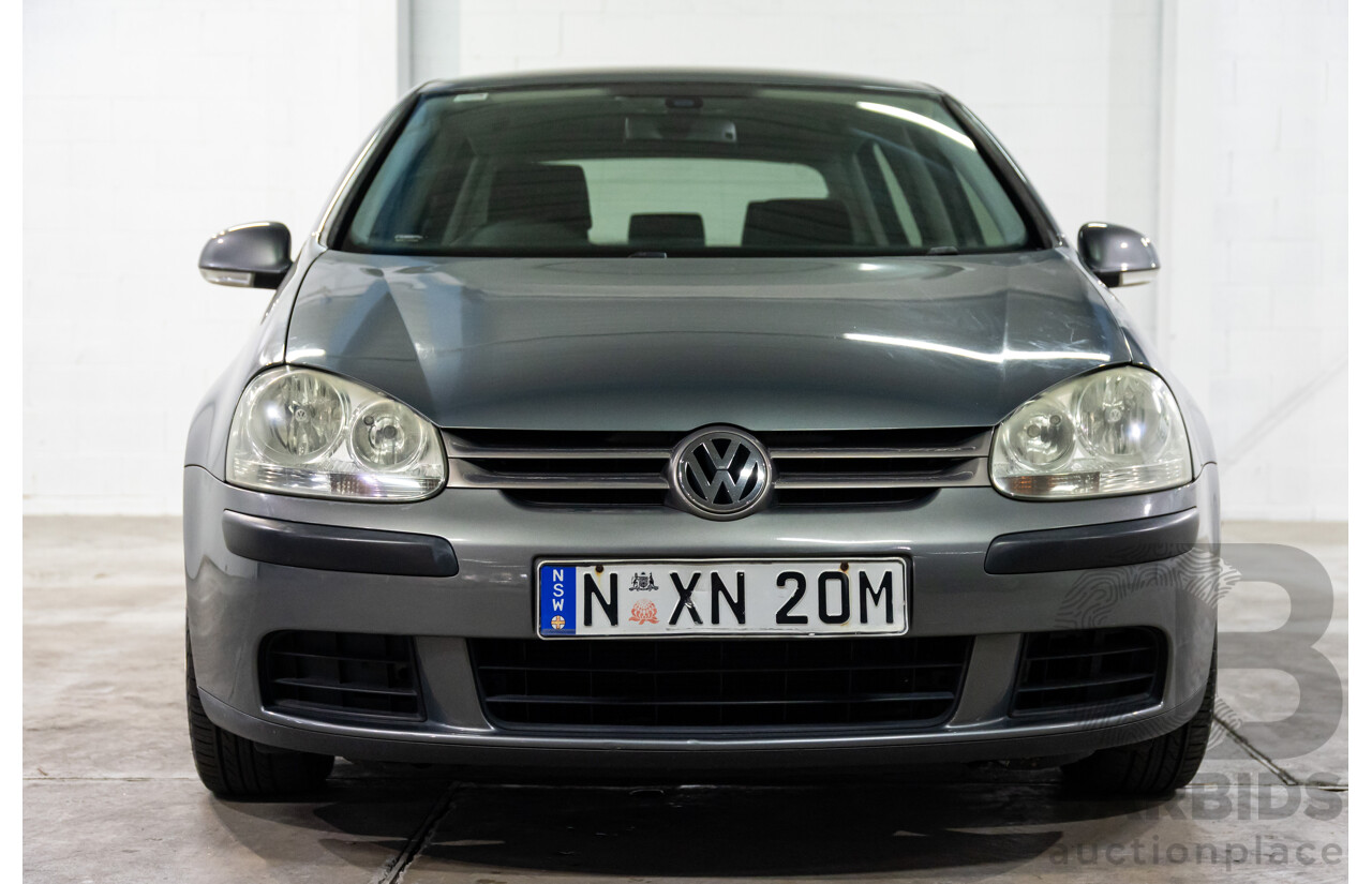 3/2006 Volkswagen Golf 2.0 TDI Comfortline 1K 5d Hatchback United Grey Metallic Turbo 2.0L