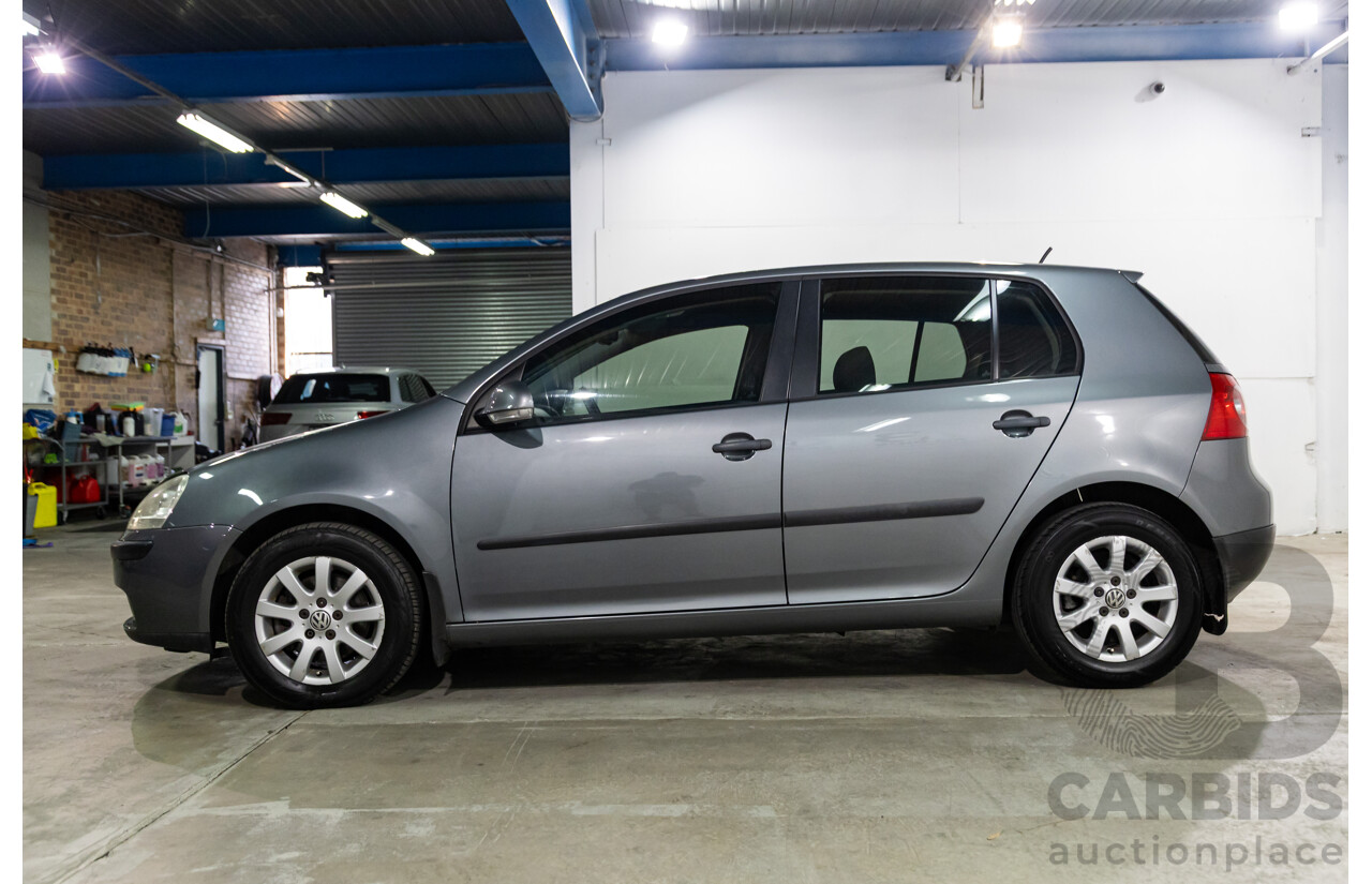 3/2006 Volkswagen Golf 2.0 TDI Comfortline 1K 5d Hatchback United Grey Metallic Turbo 2.0L