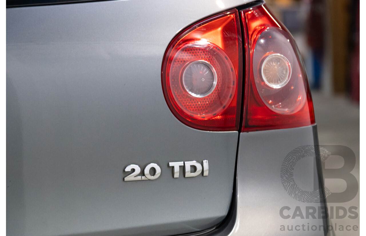 3/2006 Volkswagen Golf 2.0 TDI Comfortline 1K 5d Hatchback United Grey Metallic Turbo 2.0L