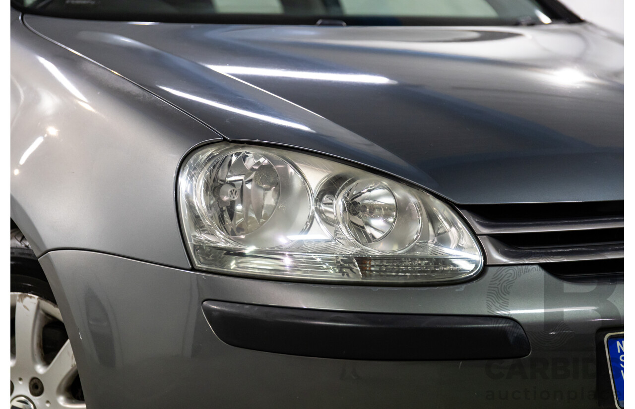 3/2006 Volkswagen Golf 2.0 TDI Comfortline 1K 5d Hatchback United Grey Metallic Turbo 2.0L