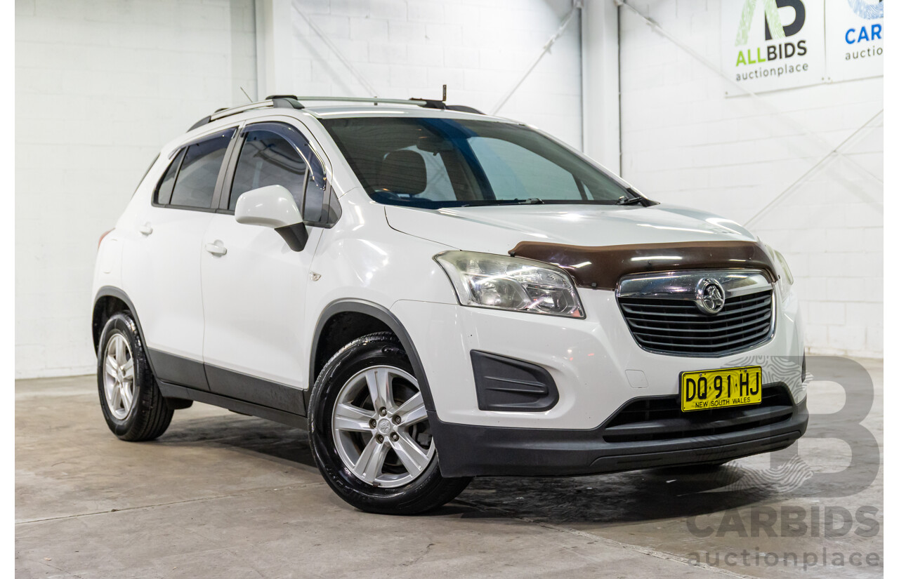 8/2015 Holden Trax LS TJ MY16 4d Wagon Summit White 1.8L